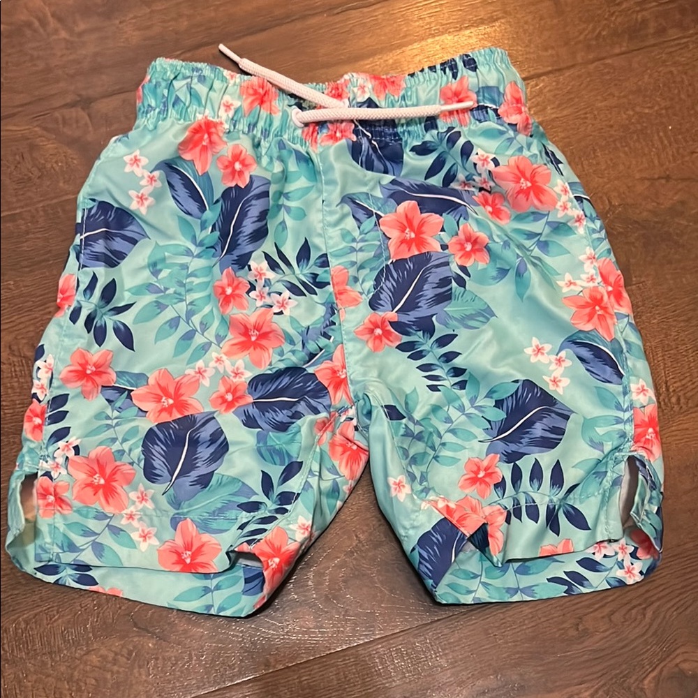 Floral Print Swim Shorts